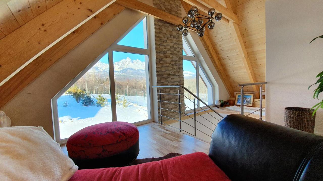 Vila Lesna House With A Garden 2 Minutes From The Center Of The Tatras Nová Lesná Екстериор снимка