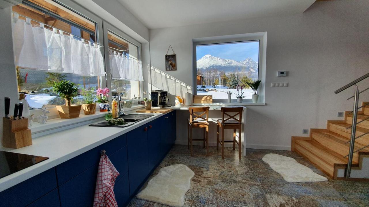 Vila Lesna House With A Garden 2 Minutes From The Center Of The Tatras Nová Lesná Екстериор снимка