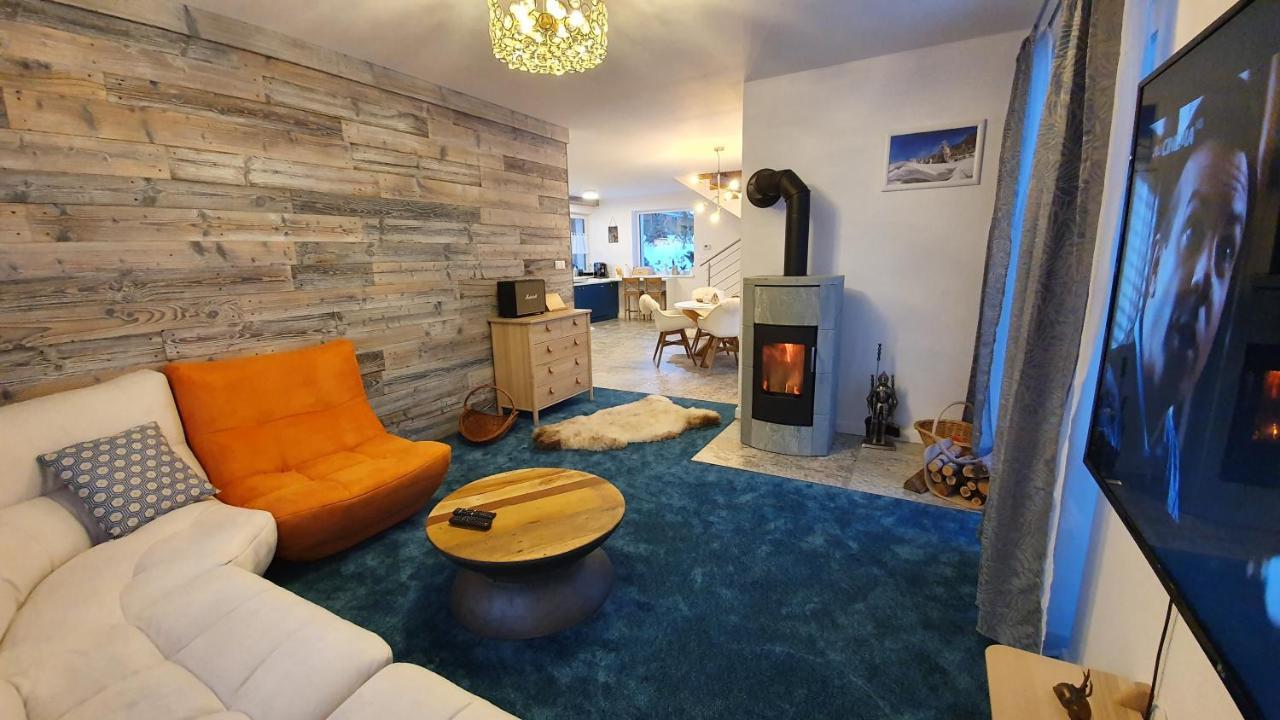 Vila Lesna House With A Garden 2 Minutes From The Center Of The Tatras Nová Lesná Екстериор снимка
