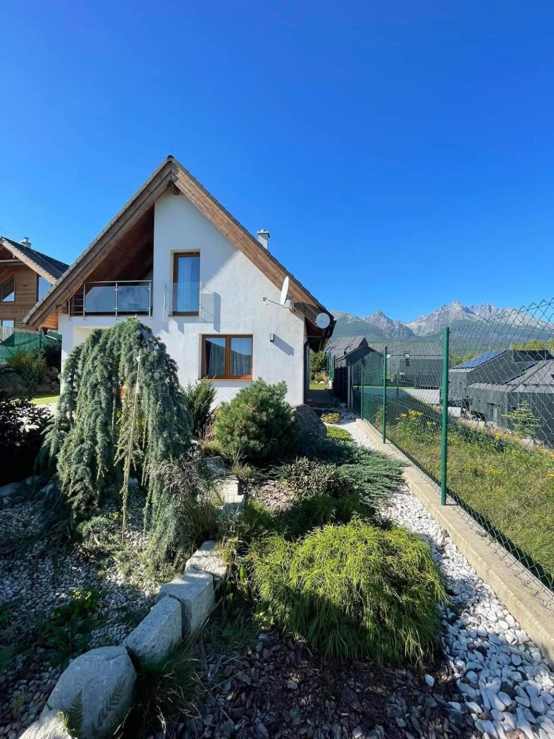 Vila Lesna House With A Garden 2 Minutes From The Center Of The Tatras Nová Lesná Екстериор снимка